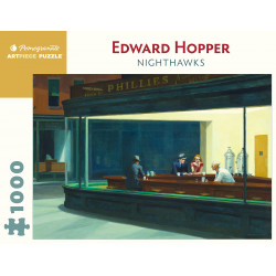 1000P Edward Hopper - Nightawks