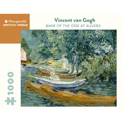 1000P Vincent Van Gogh - Bank of the oise at auvers