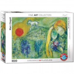 Marc Chagall - Les amoureux de Vence