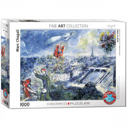 Marc Chagall - Vue de Paris