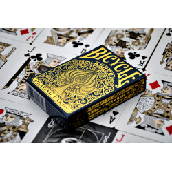 Jeu De Cartes Bicycle Divine Proportion - Édition Limitée - Customisé Selon Le Nombre D'or - Format Poker 6.3x8.8 Cm - Finition Coussin D'air - 8