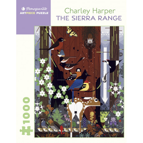 1000P Charley Harper – The Sierra Range