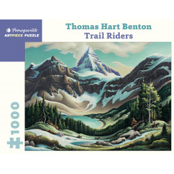 1000P Thomas Hart Benton – Trail Riders