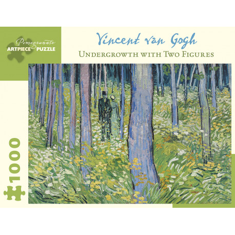 1000P Vincent Van Gogh - Undergrowth with Two Figures